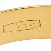 Anello - 18 carati Oro giallo - 0.32ct. tw. Zaffiro - Diamante - Made in Italy - Handmade