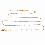 Collana - 18 carati Oro giallo - Made in Italy - Handmade