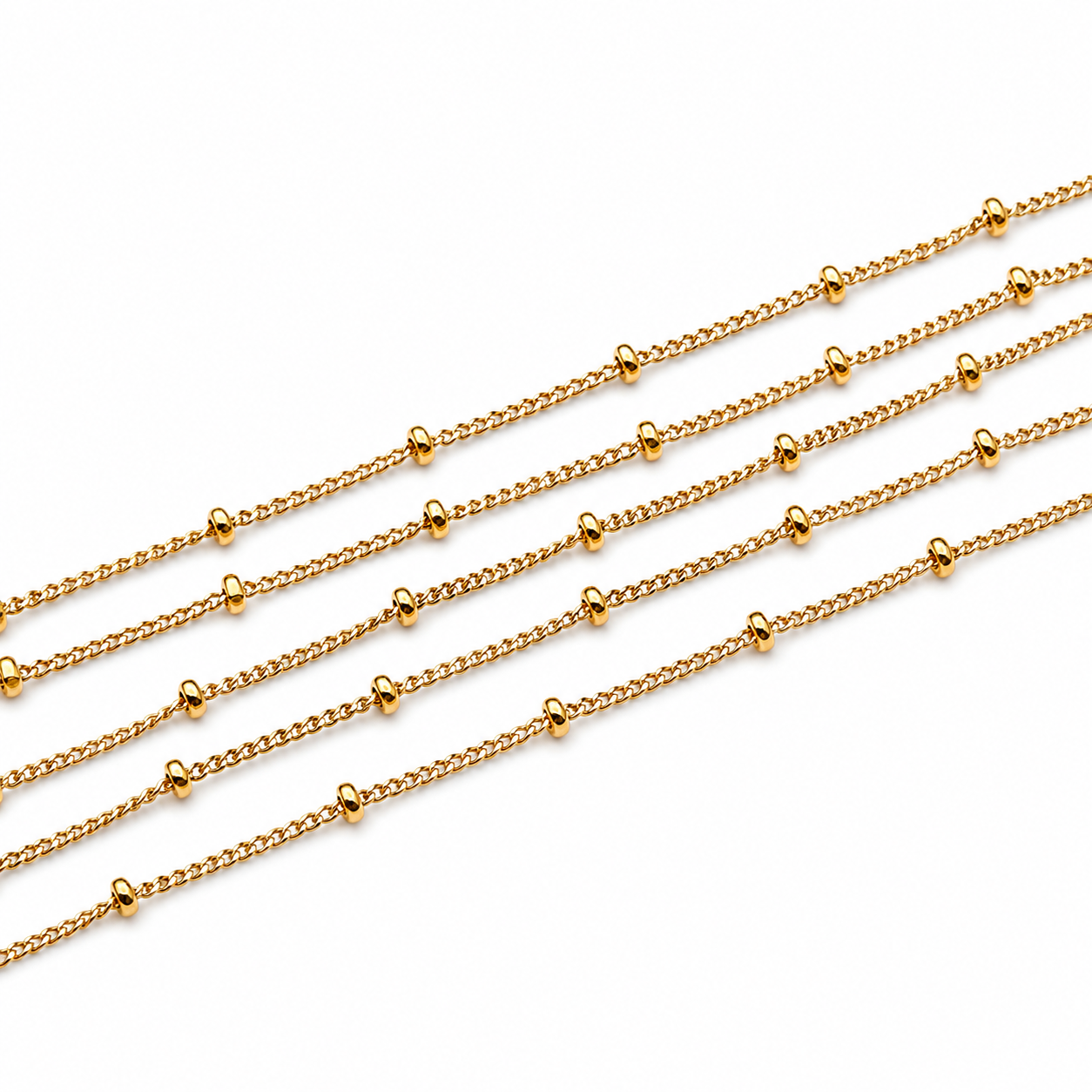 Collana - 18 carati Oro giallo - Made in Italy - Handmade