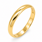 Anello - 18 carati Oro giallo - Made in Italy - Handmade