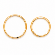 Anello - 18 carati Oro giallo - Made in Italy - Handmade