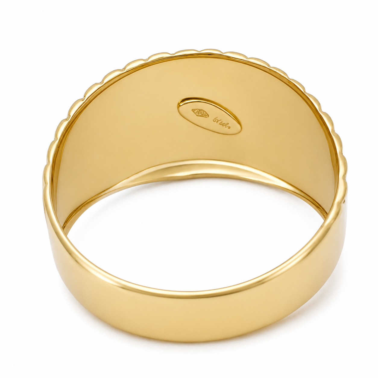 Anello - 18 carati Oro giallo - Made in Italy - Handmade