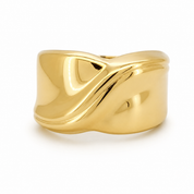 Anello - 18 carati Oro giallo - Made in Italy - Handmade