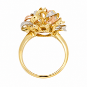 Anello - 18 carati Oro bianco, Oro giallo, Oro rosa - Made in Italy - Handmade