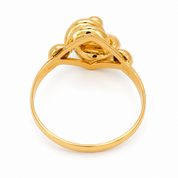 Anello - 18 carati Oro giallo - Made in Italy - Handmade