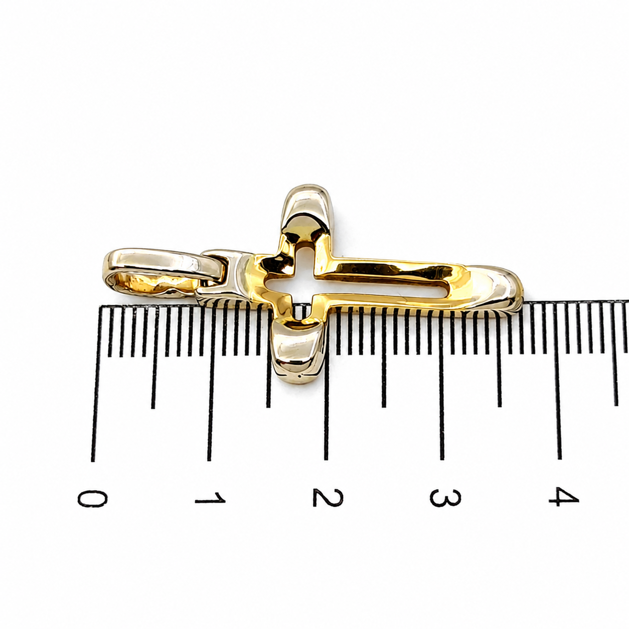 Ciondolo - 18 carati Oro giallo, Oro bianco - Made in Italy - Handmade