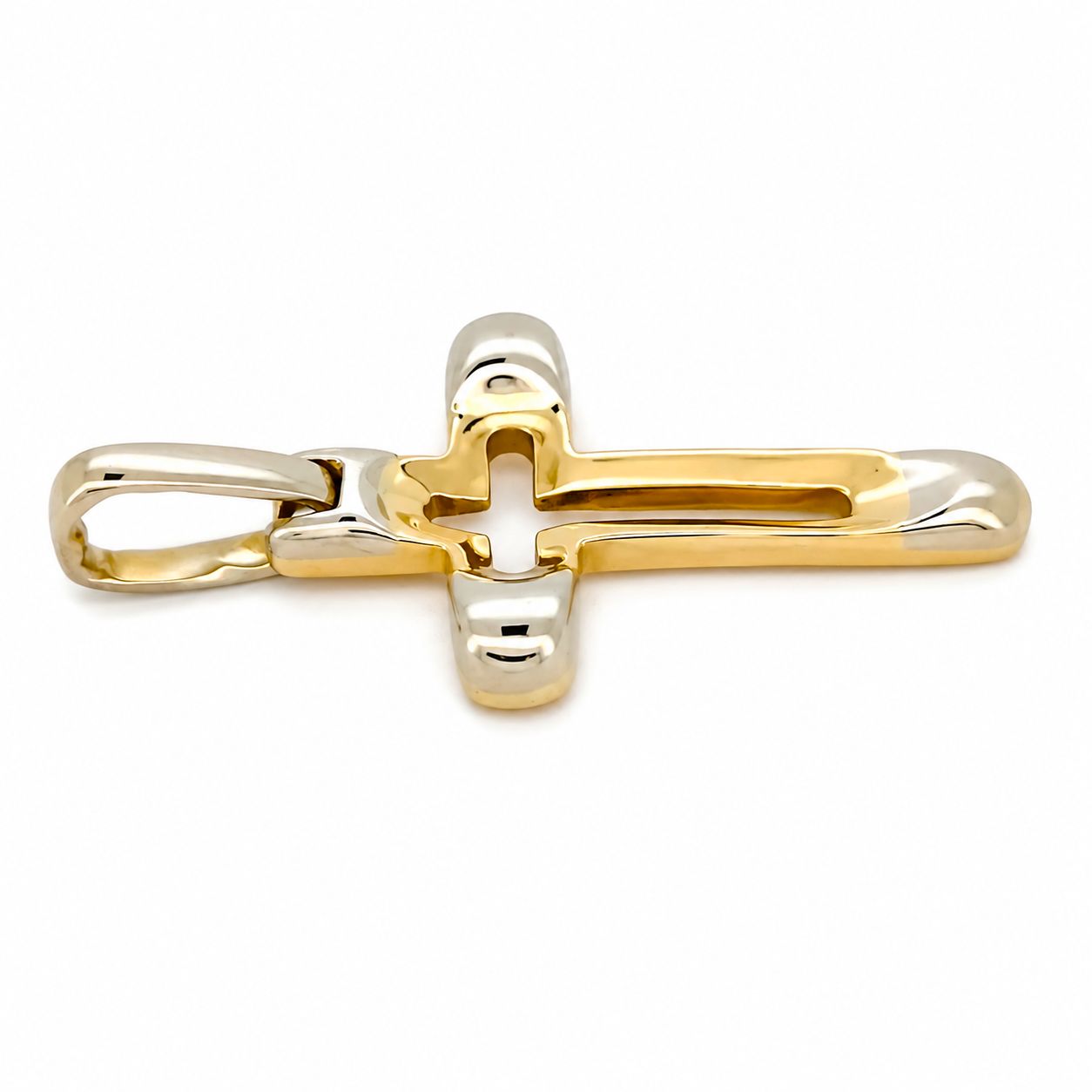 Ciondolo - 18 carati Oro giallo, Oro bianco - Made in Italy - Handmade