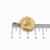 Ciondolo - 18 carati Oro giallo - Made in Italy - Handmade