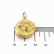 Ciondolo - 18 carati Oro giallo - Made in Italy - Handmade