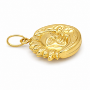Ciondolo - 18 carati Oro giallo - Made in Italy - Handmade