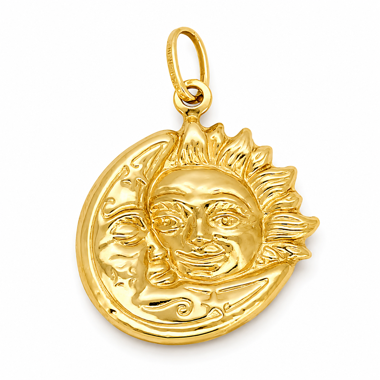 Ciondolo - 18 carati Oro giallo - Made in Italy - Handmade