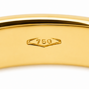 Anello - 18 carati Oro bianco - Made in Italy - Handmade