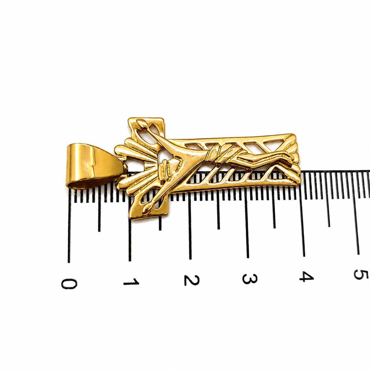 Ciondolo - 18 carati Oro giallo - Made in Italy - Handmade