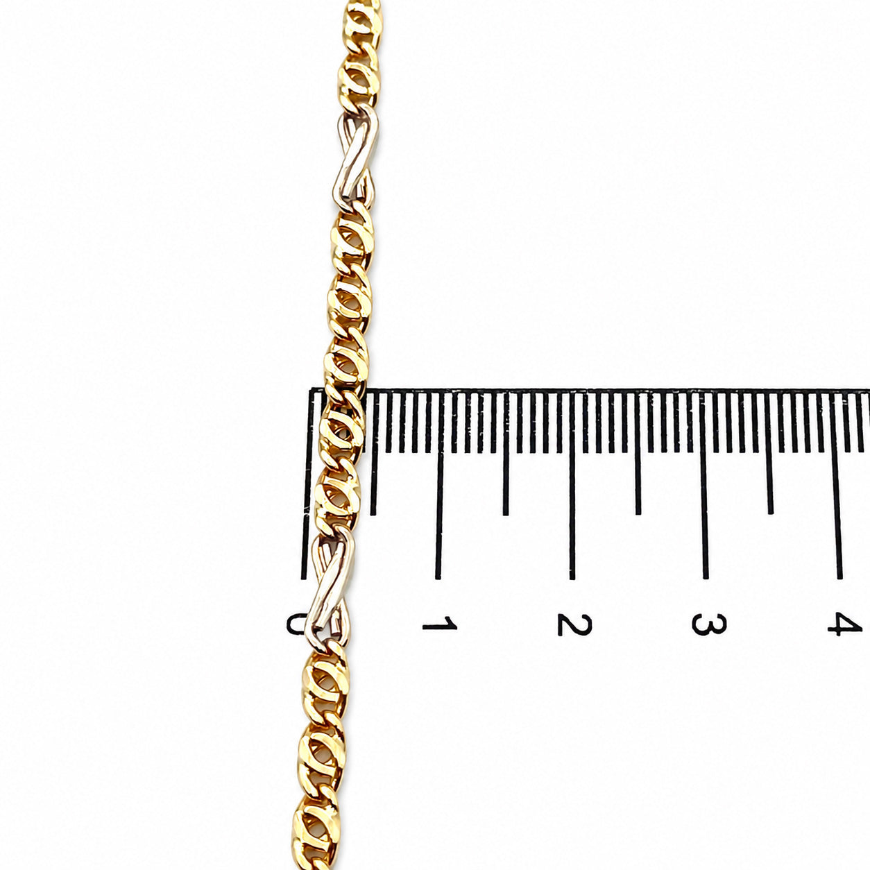 Bracciale - 18 carati Oro giallo, Oro bianco - Handmade
