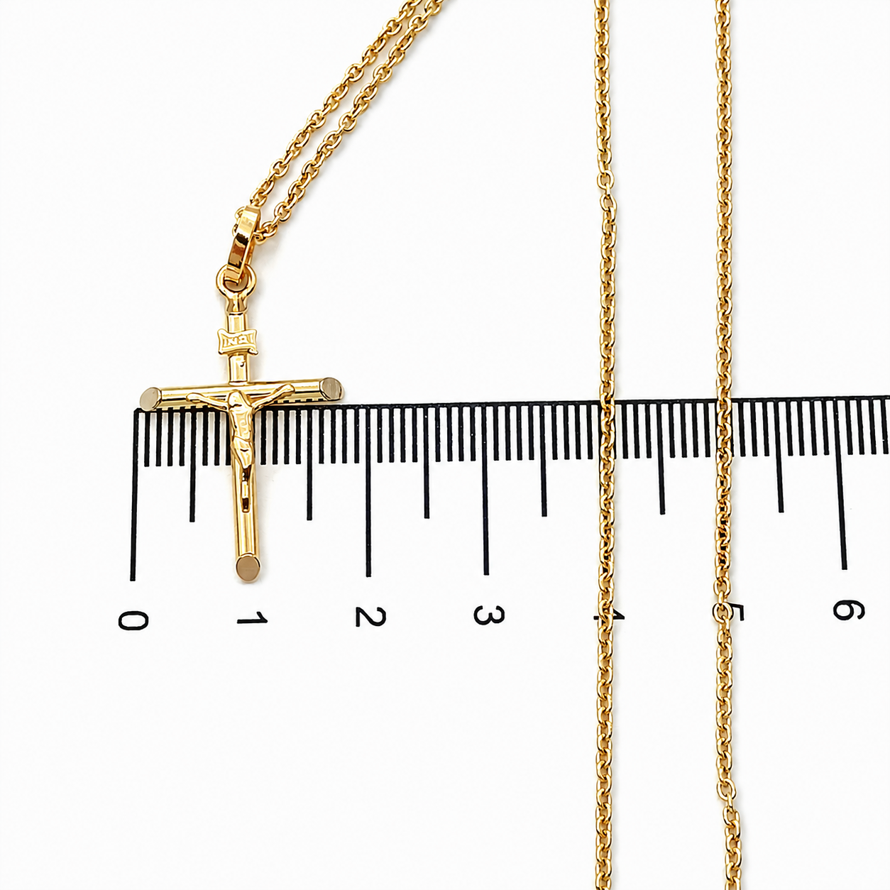 Collana con ciondolo - 18 carati Oro giallo - Handmade - Made in Italy