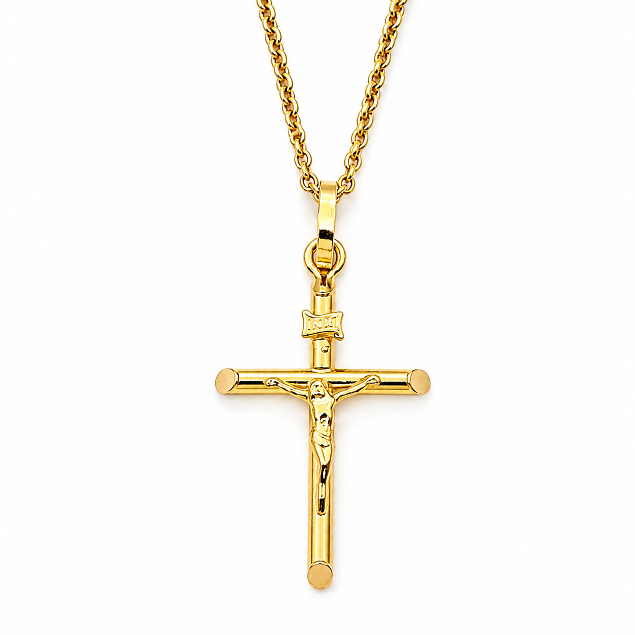 Collana con ciondolo - 18 carati Oro giallo - Handmade - Made in Italy