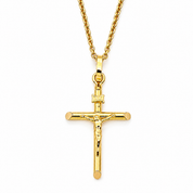 Collana con ciondolo - 18 carati Oro giallo - Handmade - Made in Italy