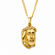 Collana con ciondolo - 18 carati Oro giallo - Handmade - Made in Italy