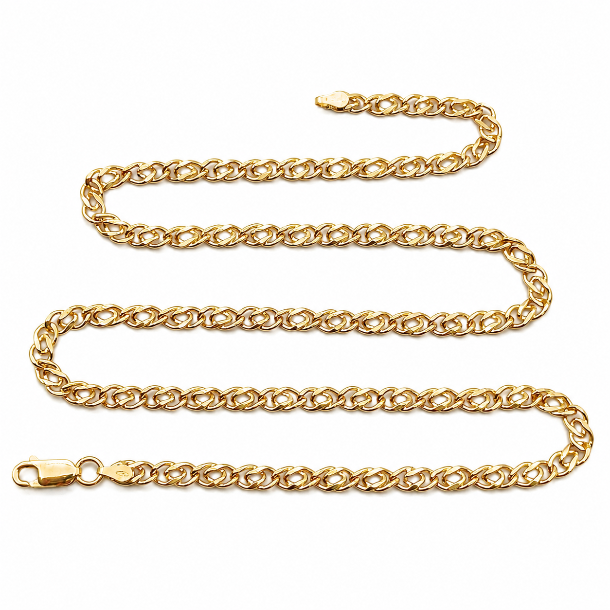 Collana - 18 carati Oro giallo - Made in Italy - Handmade