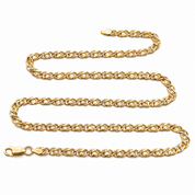 Collana - 18 carati Oro giallo - Made in Italy - Handmade