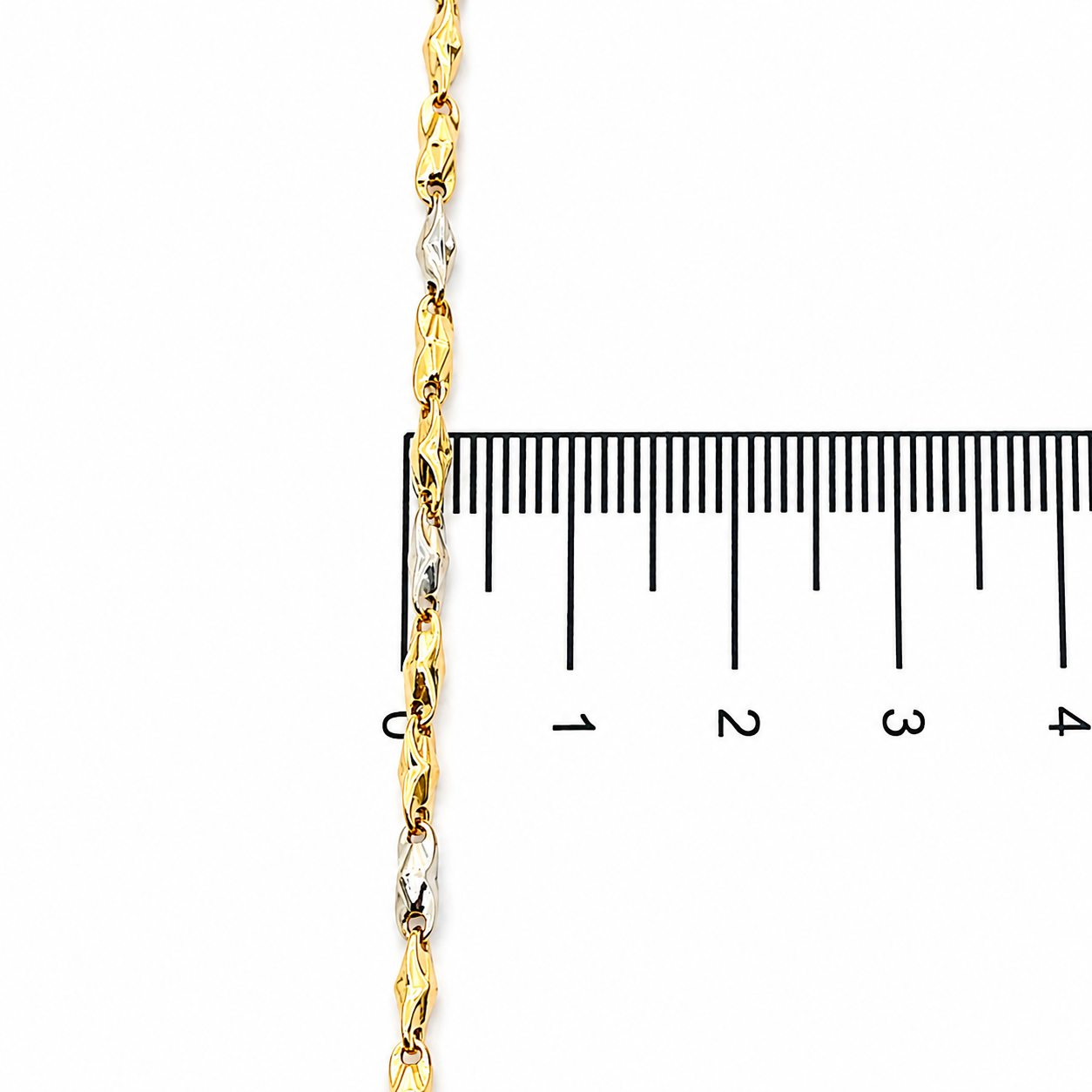 Collana - 18 carati Oro giallo,Oro bianco - Made in Italy - Handmade