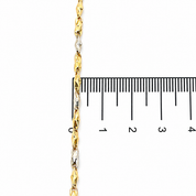 Collana - 18 carati Oro giallo,Oro bianco - Made in Italy - Handmade