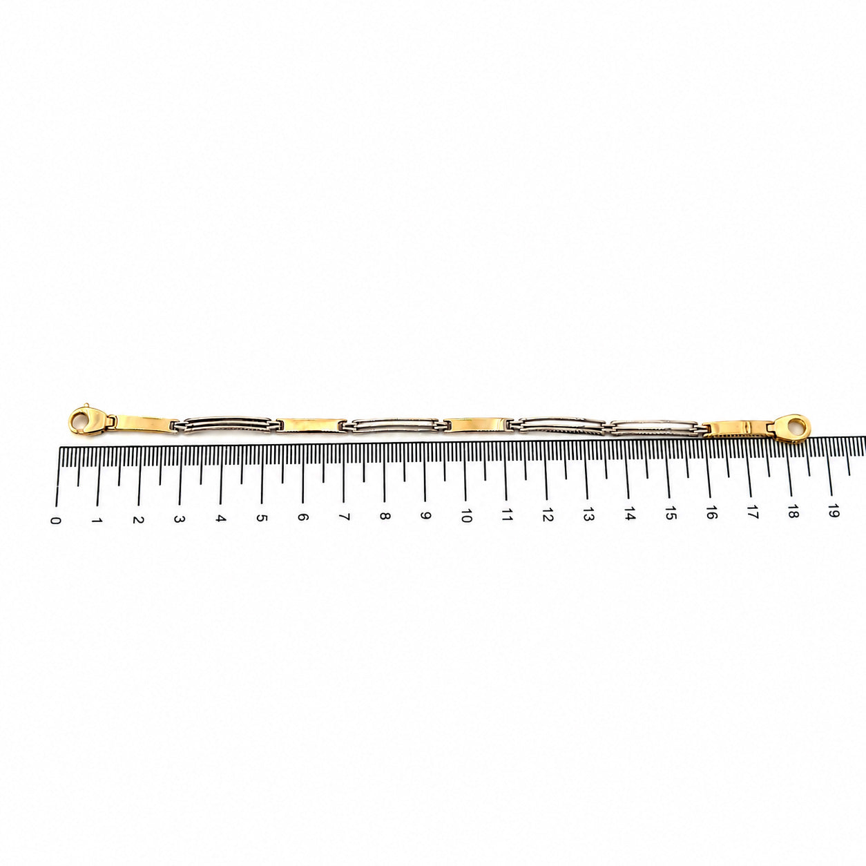 Bracciale - 18 carati Oro giallo, Oro bianco - Handmade - Made in Italy