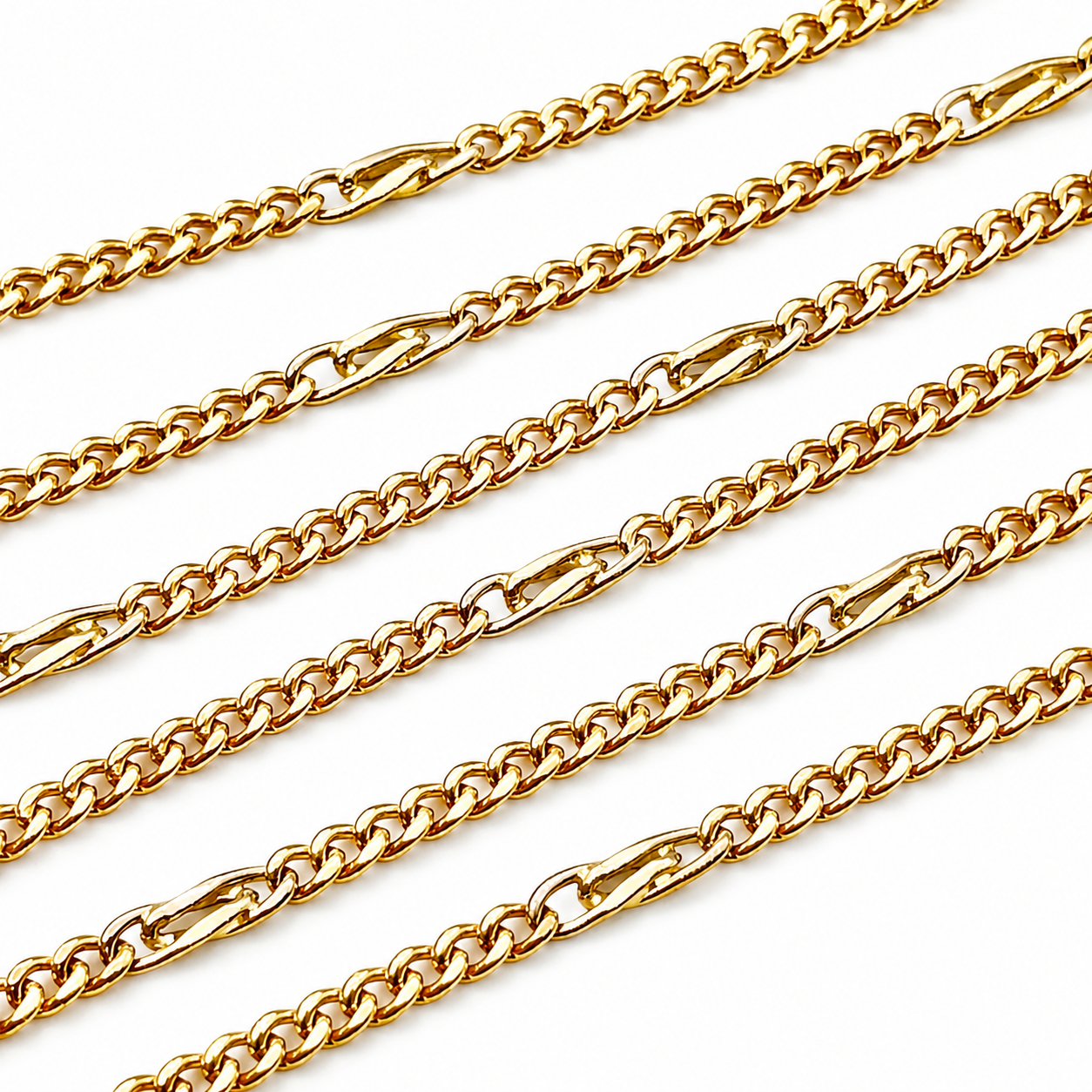 Collana - 18 carati Oro giallo - Made in Italy - Handmade