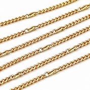 Collana - 18 carati Oro giallo - Made in Italy - Handmade