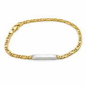 Bracciale - 18 carati Oro giallo, Oro bianco - Handmade - Made in Italy