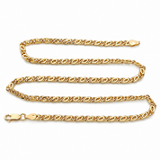 Collana - 18 carati Oro giallo - Made in Italy - Handmade