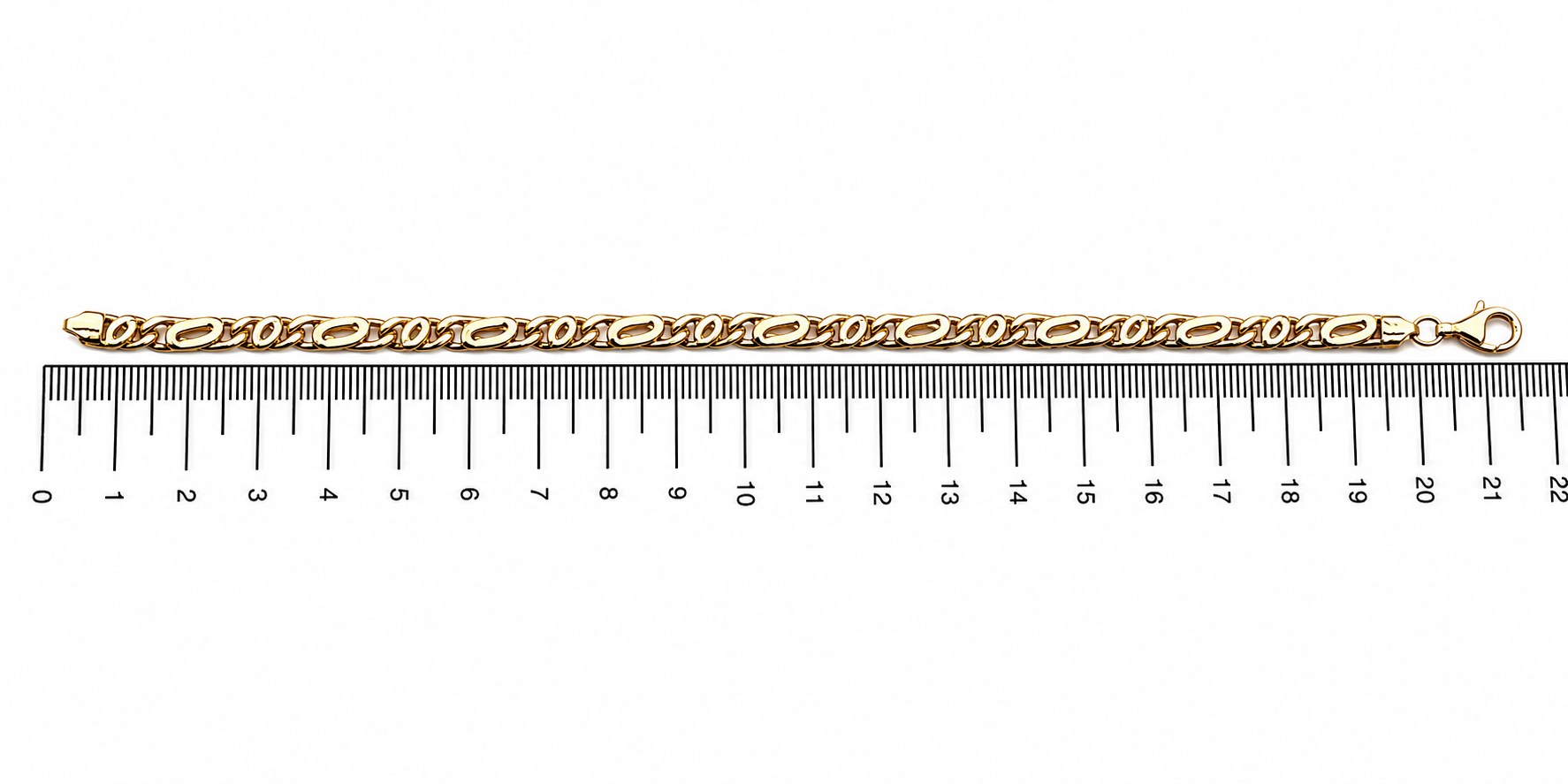 Bracciale - 18 carati Oro giallo - Handmade - Made in Italy