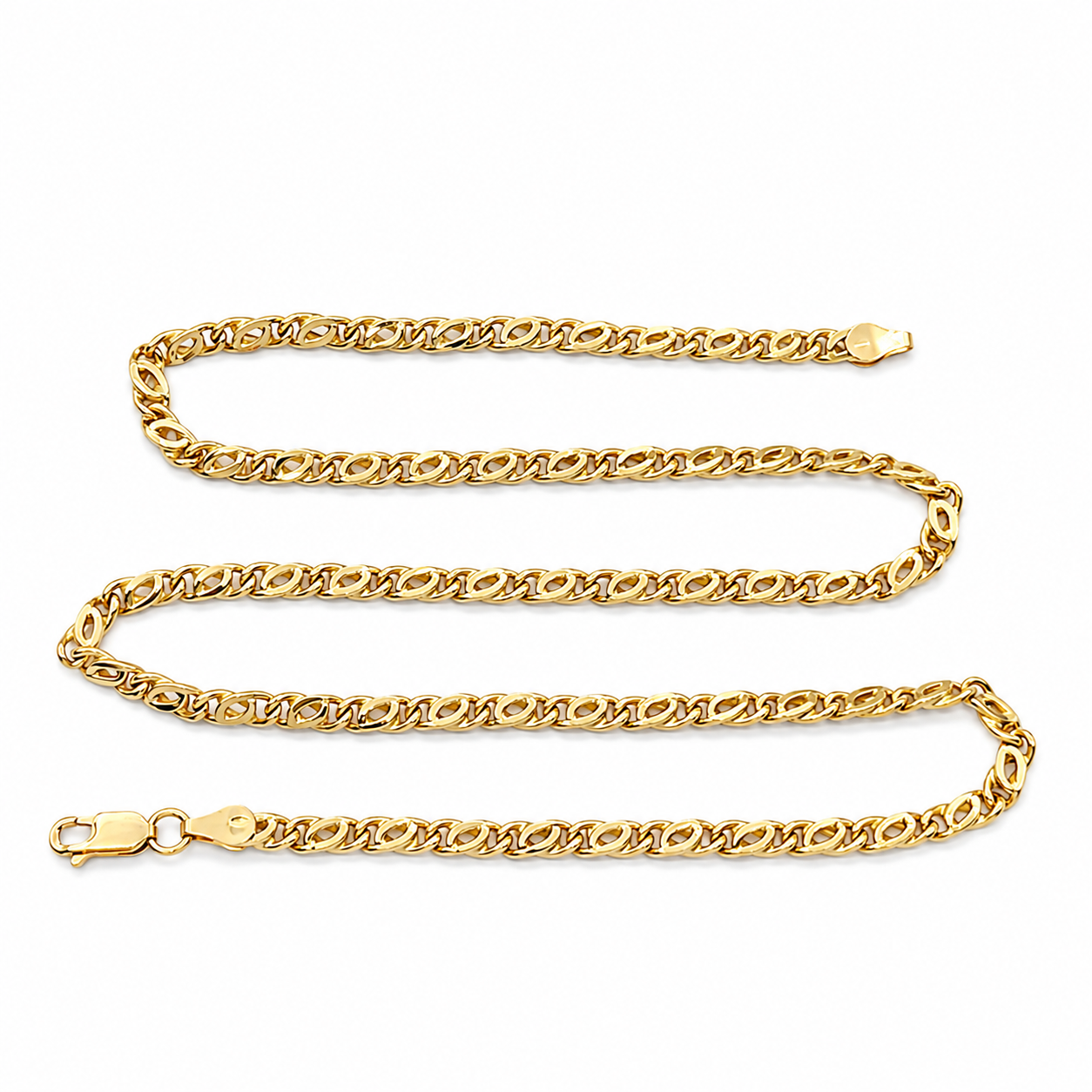 Collana - 18 carati Oro giallo - Made in Italy - Handmade