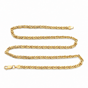 Collana - 18 carati Oro giallo - Made in Italy - Handmade