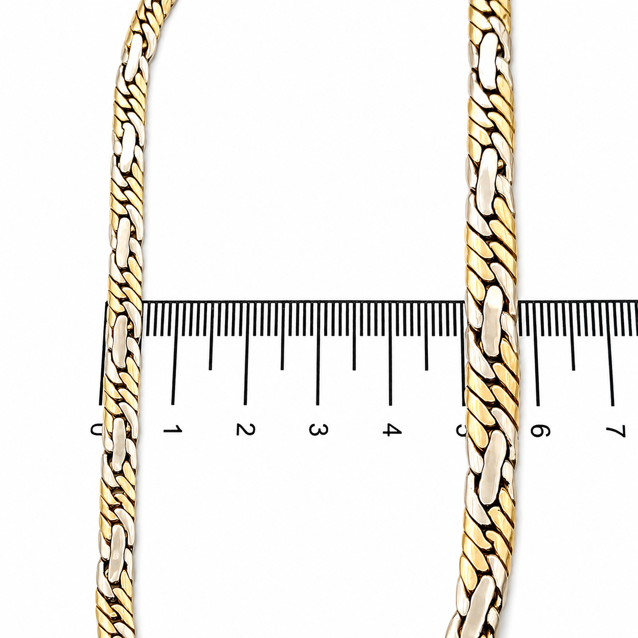 Collana - 18 carati Oro giallo, Oro bianco - Made in Italy - Handmade