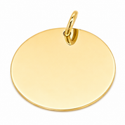 Ciondolo - 18 carati Oro giallo - Made in Italy - Handmade