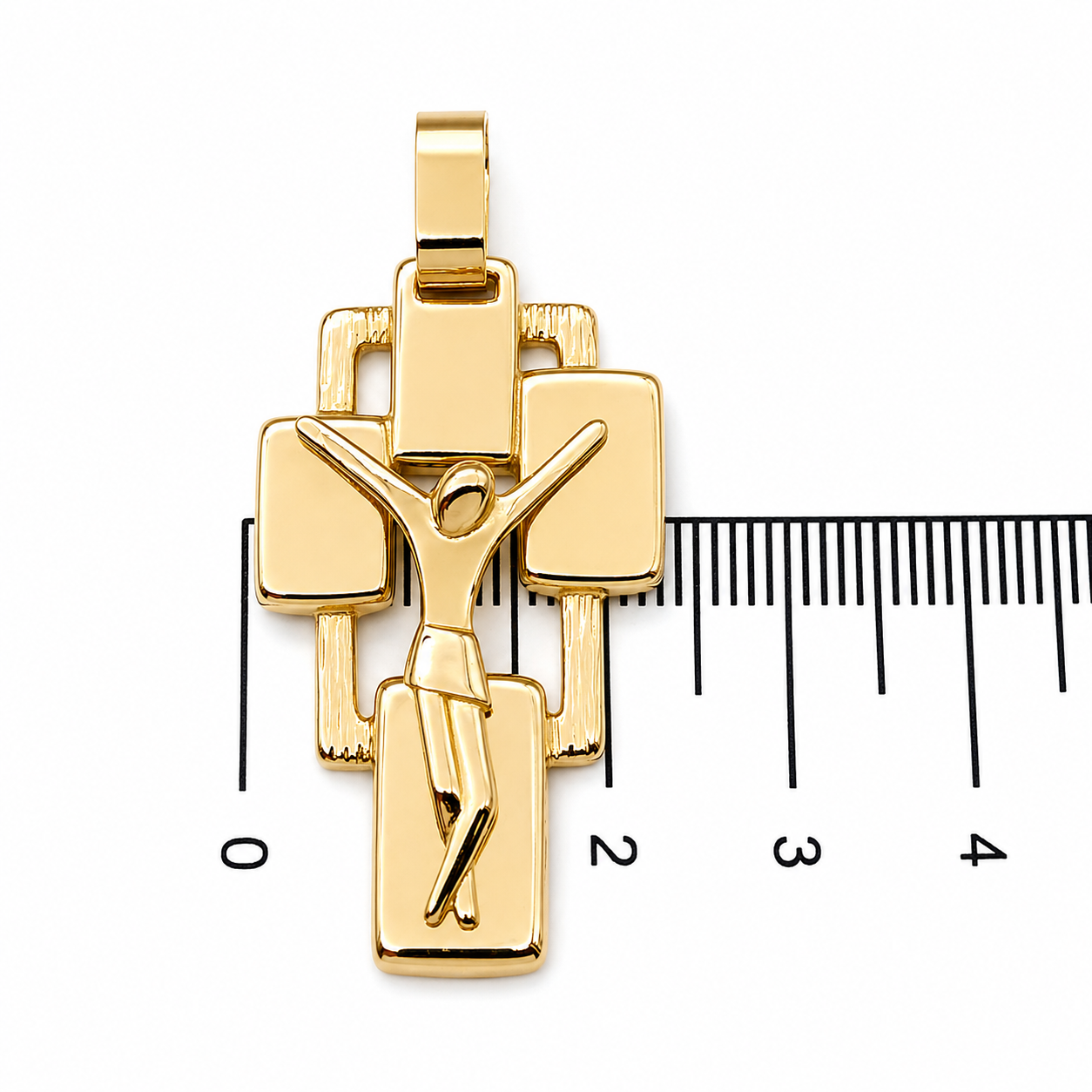Ciondolo - 18 carati Oro giallo - Made in Italy - Handmade