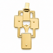 Ciondolo - 18 carati Oro giallo - Made in Italy - Handmade