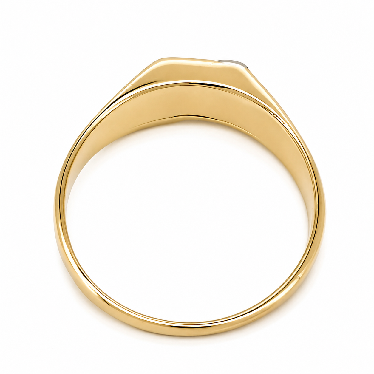 Anello - 18 carati Oro bianco, Oro giallo - Made in Italy - Handmade
