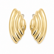Orecchini - 18 carati Oro giallo - Made in Italy - Handmade