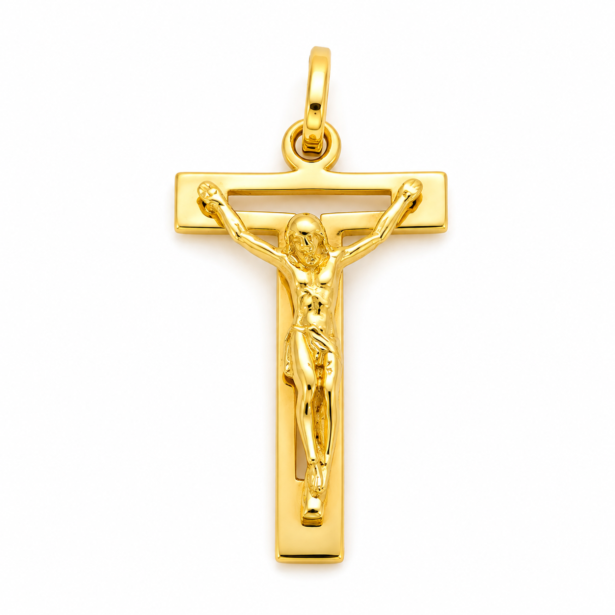 Ciondolo - 18 carati Oro giallo - Made in Italy - Handmade