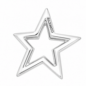 Ciondolo - 18 carati Oro bianco - Diamante (Naturale) - Made in Italy - Handmade
