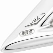 Ciondolo - 18 carati Oro bianco - Diamante (Naturale) - Made in Italy - Handmade