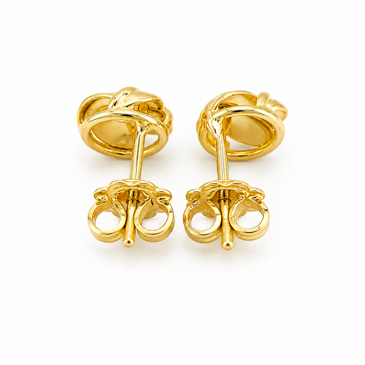 Orecchini - 18 carati Oro giallo - Made in Italy - Handmade