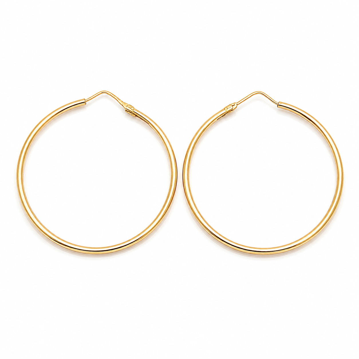 Orecchini - 18 carati Oro giallo - Made in Italy - Handmade