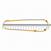 Collana con ciondolo - 18 carati Oro giallo - 1.82ct. tw. Smeraldo - Diamante - Made in Italy - Handmade