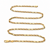Collana - 18 carati Oro giallo - Made in Italy - Handmade
