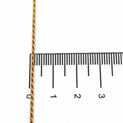 Collana - 18 carati Oro giallo - Made in Italy - Handmade