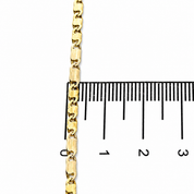 Collana - 18 carati Oro giallo, Oro bianco - Made in Italy - Handmade