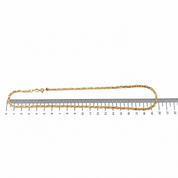 Collana - 18 carati Oro giallo - Made in Italy - Handmade